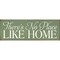 'There's No Place Like Home' Knotty Pine Wood Sign Small Rustic Wall Decor